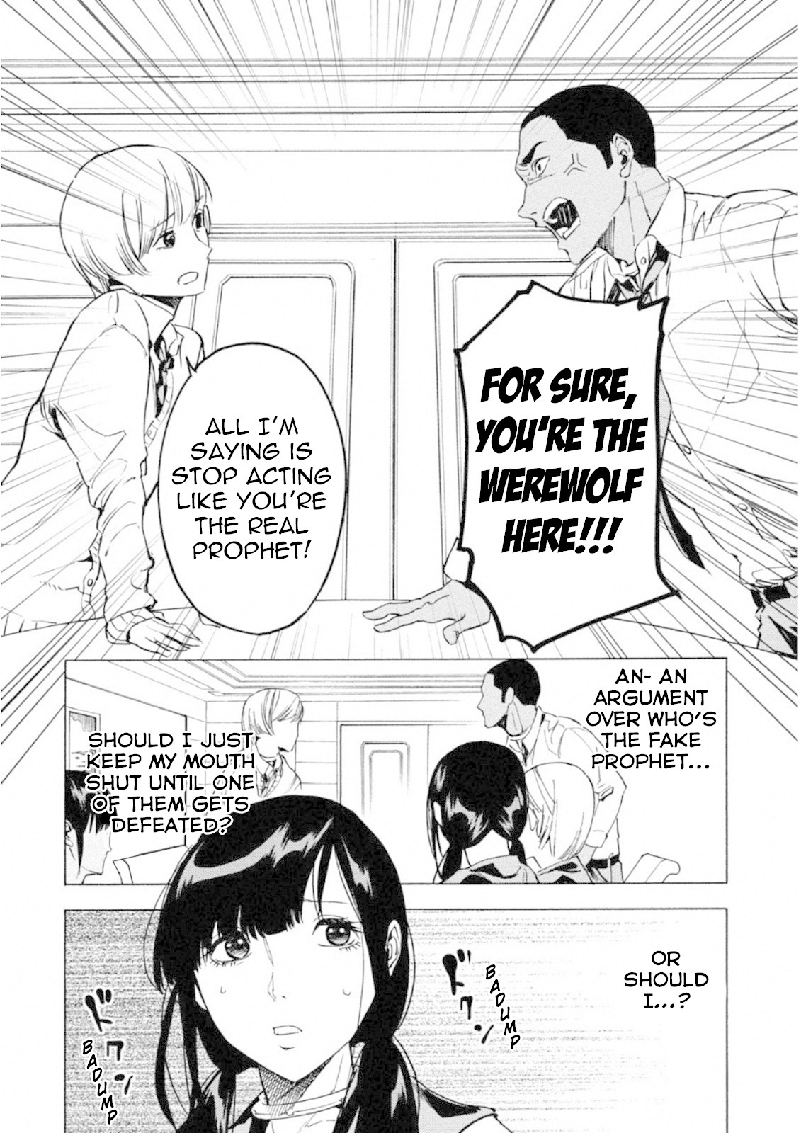 Jinrou Game: Crazy Fox Chapter 5 page 23 - Chapter 5: Labyrinth of Concealed Information