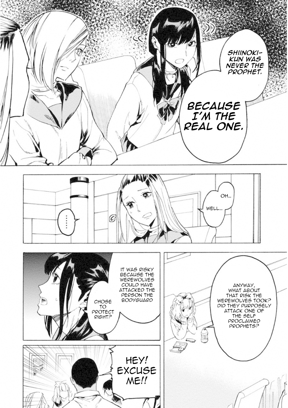 Jinrou Game: Crazy Fox Chapter 5 page 3 - Chapter 5: Labyrinth of Concealed Information
