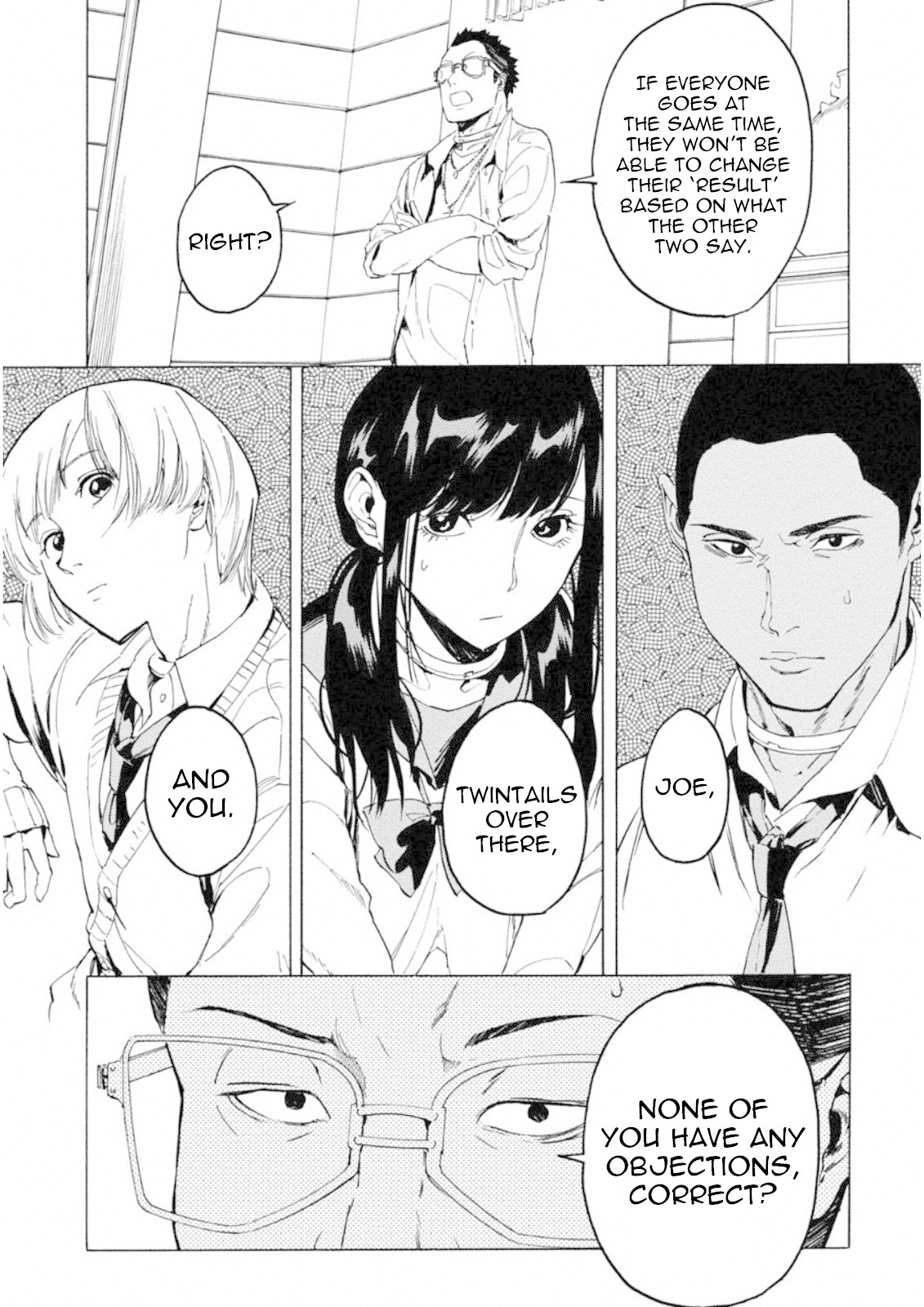 Jinrou Game: Crazy Fox Chapter 5 page 6 - Chapter 5: Labyrinth of Concealed Information