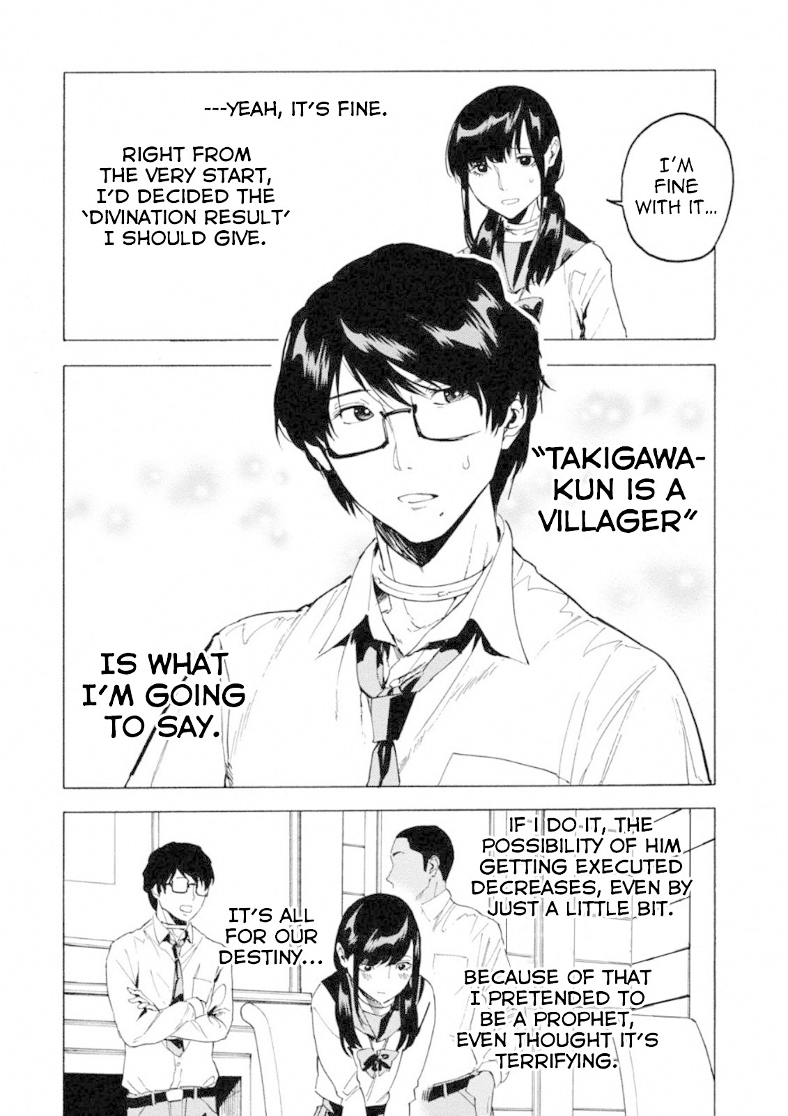 Jinrou Game: Crazy Fox Chapter 5 page 7 - Chapter 5: Labyrinth of Concealed Information