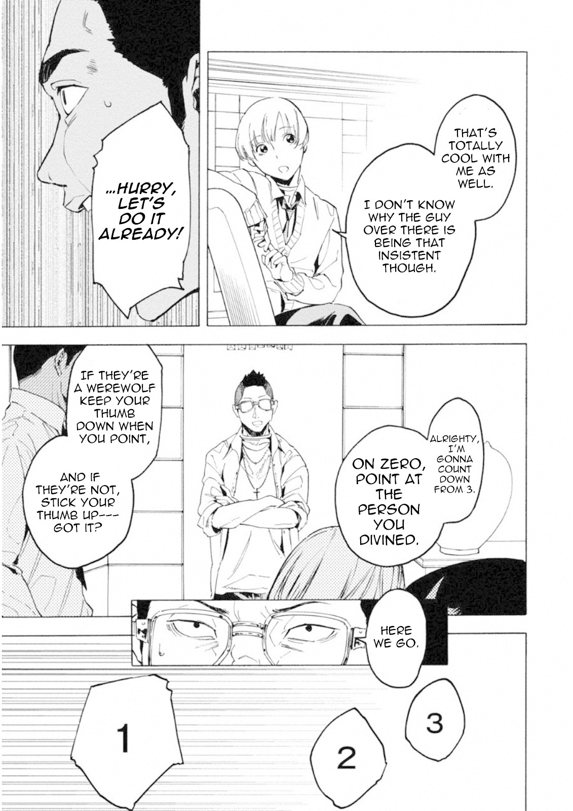 Jinrou Game: Crazy Fox Chapter 5 page 8 - Chapter 5: Labyrinth of Concealed Information