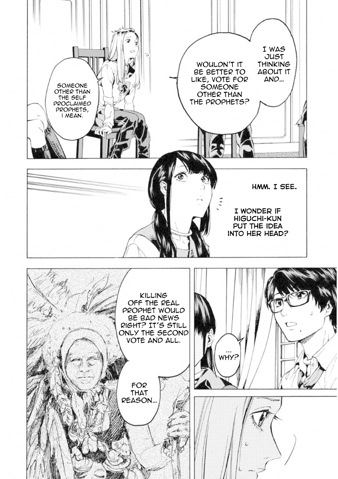 Jinrou Game: Crazy Fox Chapter 8 page 12 - Chapter 8: Utter Breakdown