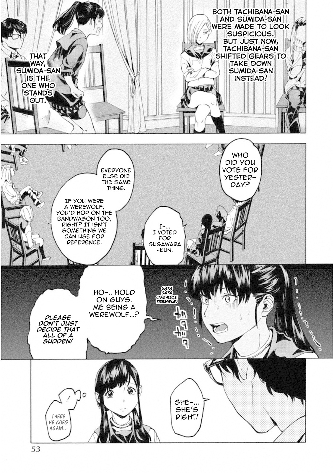 Jinrou Game: Crazy Fox Chapter 8 page 23 - Chapter 8: Utter Breakdown