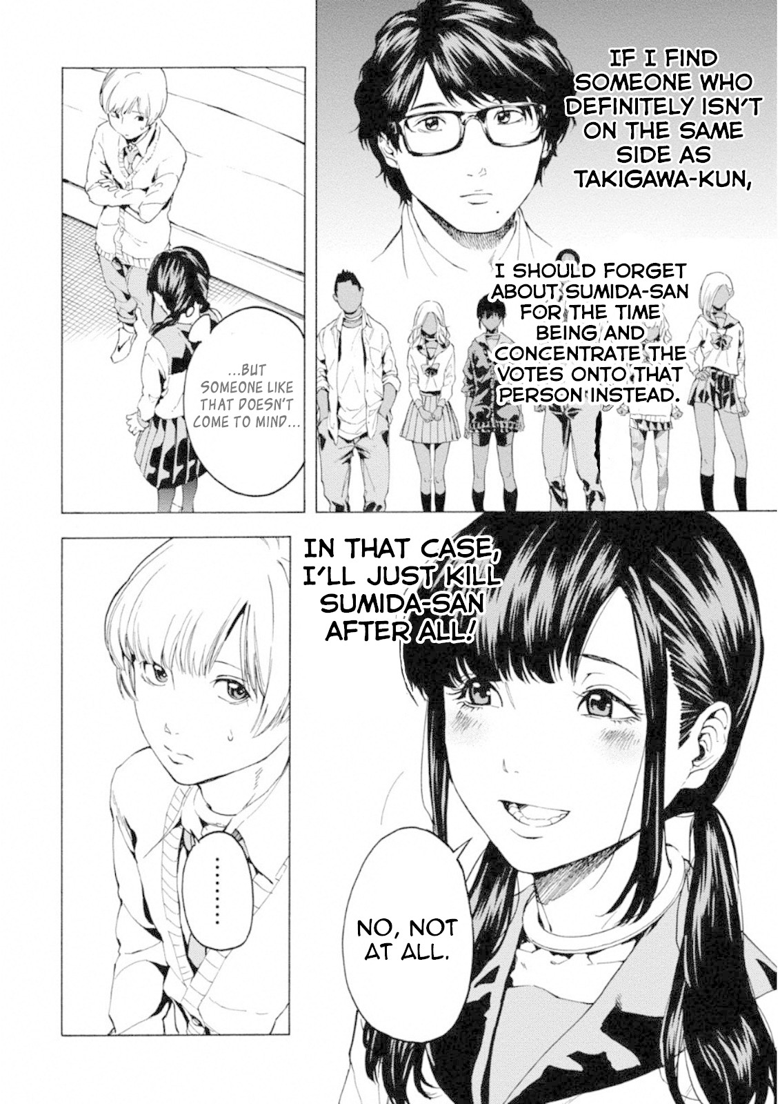 Jinrou Game: Crazy Fox Chapter 8 page 8 - Chapter 8: Utter Breakdown