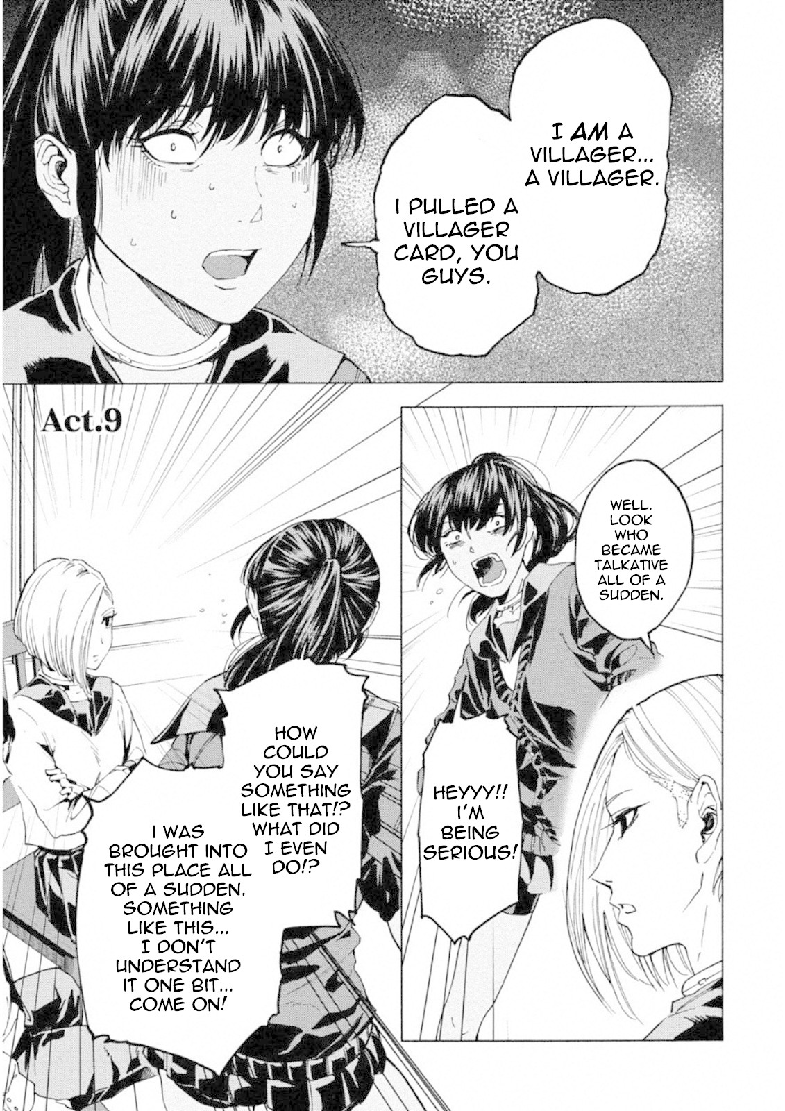 Jinrou Game: Crazy Fox Chapter 9 page 1 - Chapter 9: End of the Artifice