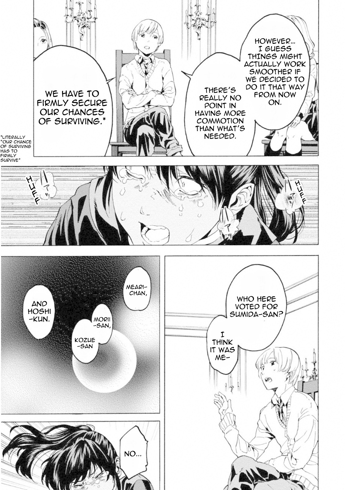 Jinrou Game: Crazy Fox Chapter 9 page 15 - Chapter 9: End of the Artifice