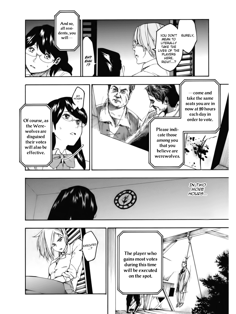 Jinrou Game Chapter 1.2 page 17 - Chapter 1 v2 : Absolute Rules