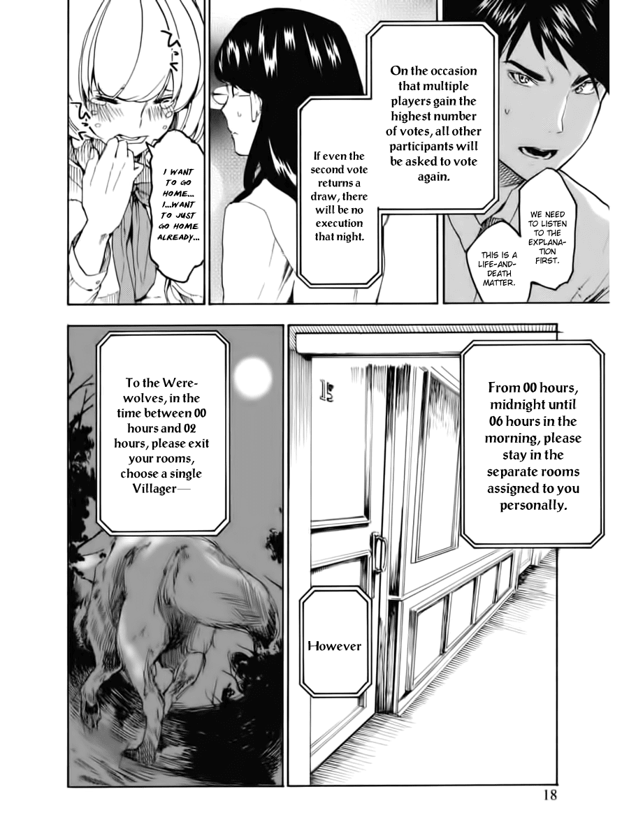 Jinrou Game Chapter 1.2 page 19 - Chapter 1 v2 : Absolute Rules