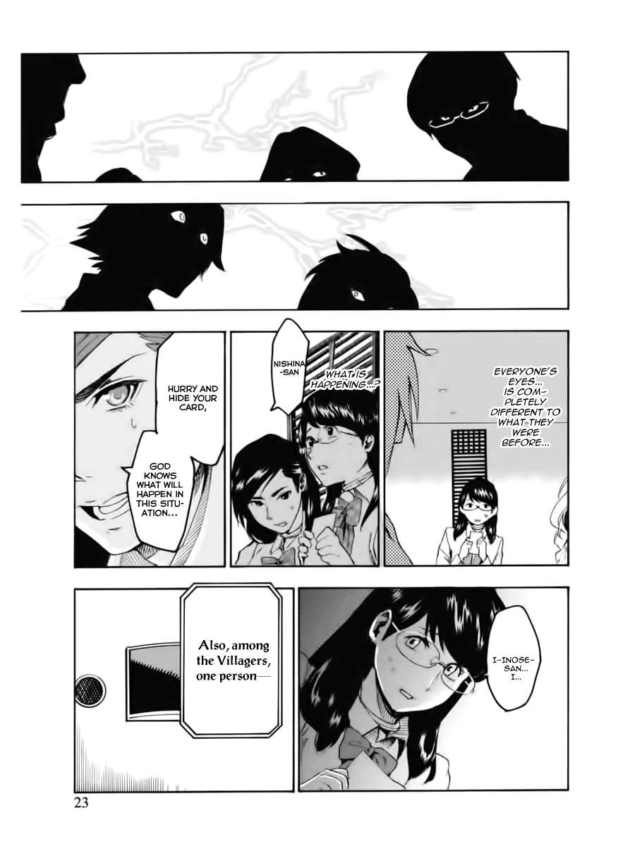 Jinrou Game Chapter 1.2 page 24 - Chapter 1 v2 : Absolute Rules