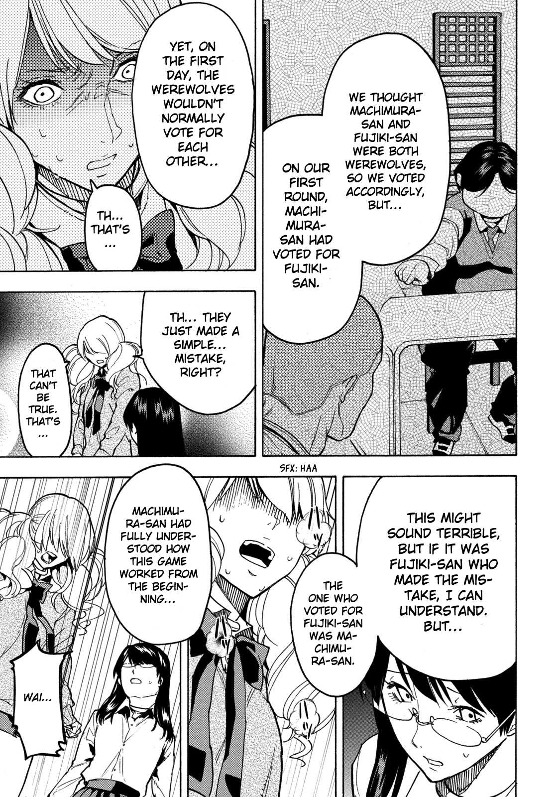 Jinrou Game Chapter 14 page 26 - Chapter 14