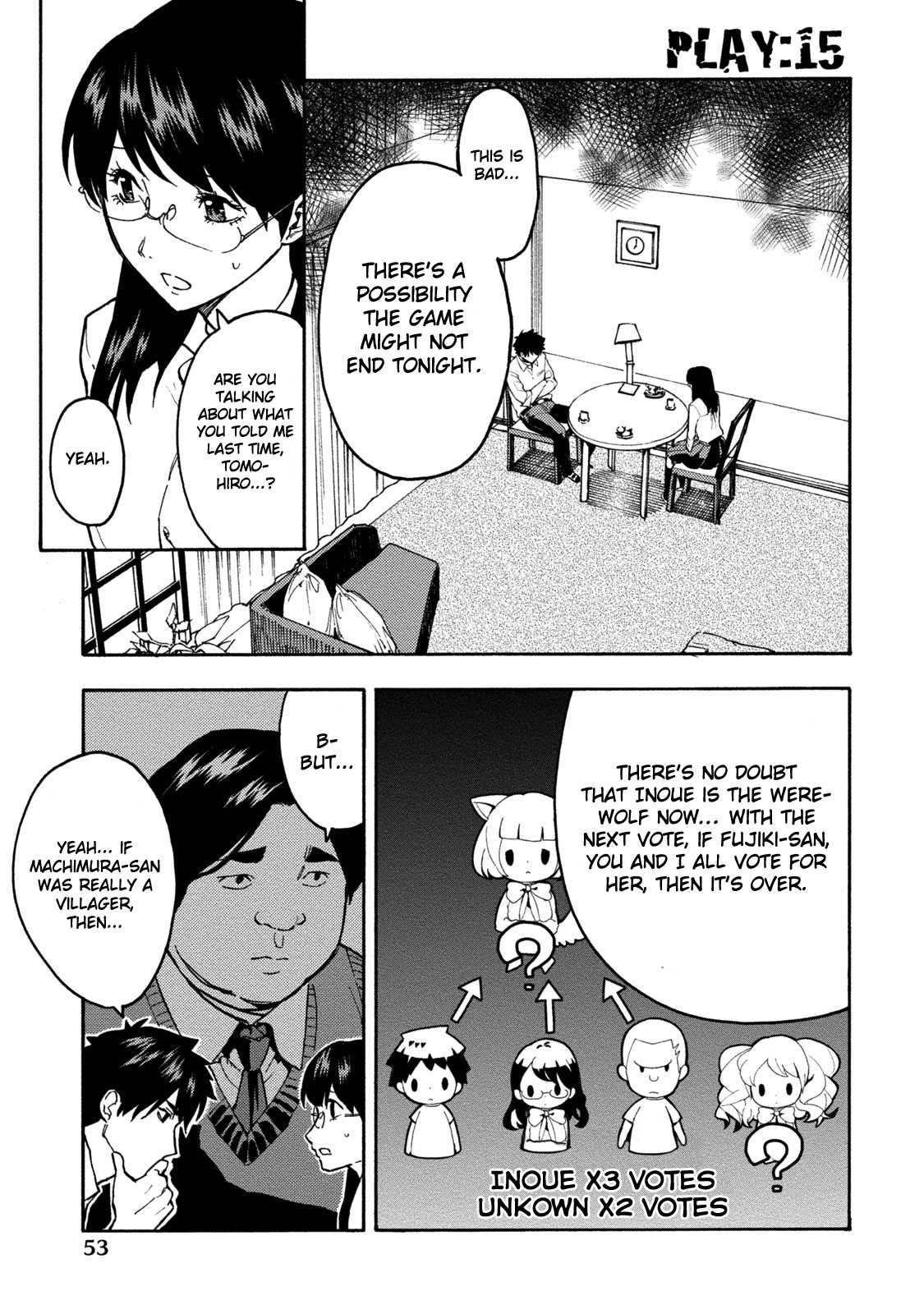 Jinrou Game Chapter 15 page 4 - Chapter 15