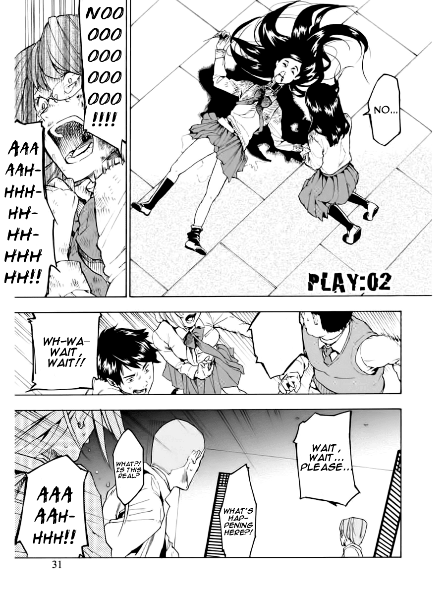 Jinrou Game Chapter 2.2 page 1 - Chapter 2 v2 : Prisoners