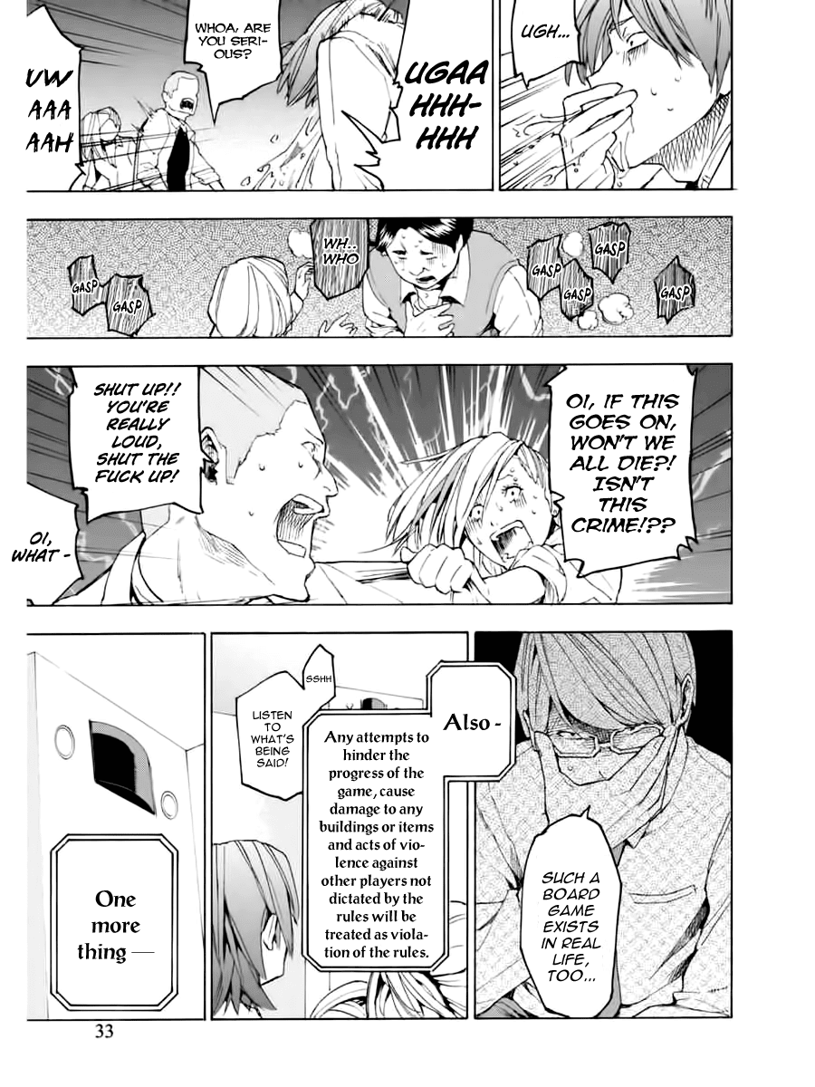 Jinrou Game Chapter 2.2 page 3 - Chapter 2 v2 : Prisoners