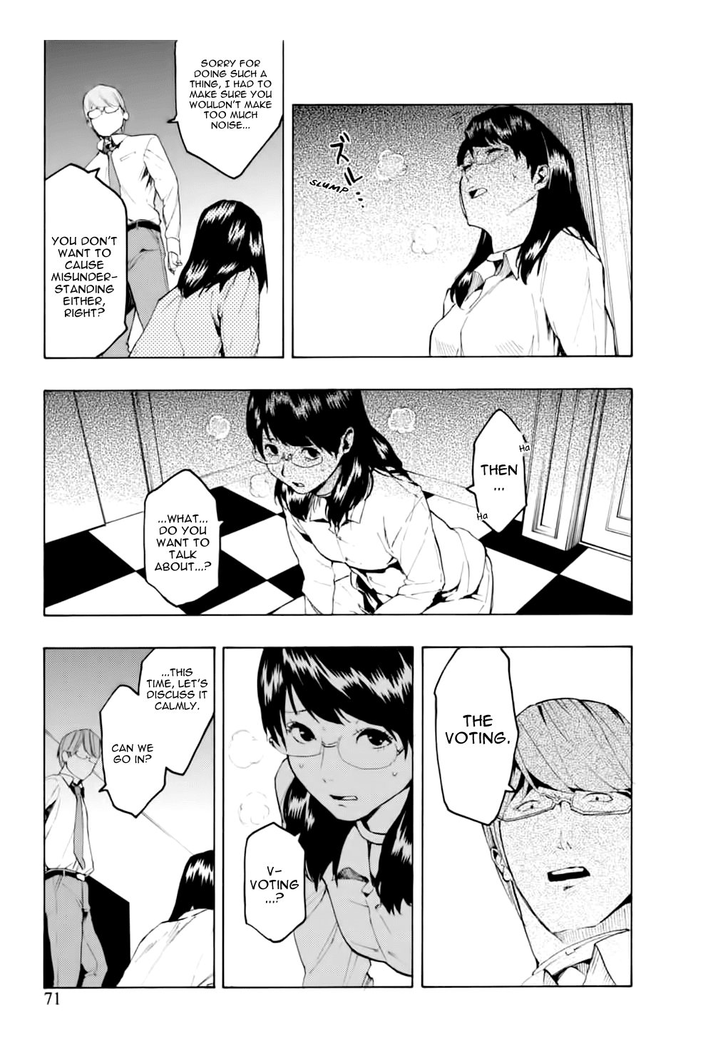 Jinrou Game Chapter 3.2 page 13 - Chapter 3 v2 : Time of Verdict