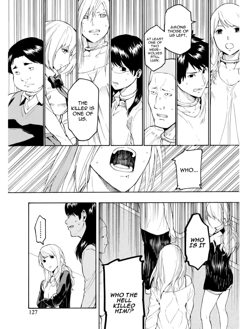 Jinrou Game Chapter 5.2 page 19 - Chapter 5 v2 : First Prey