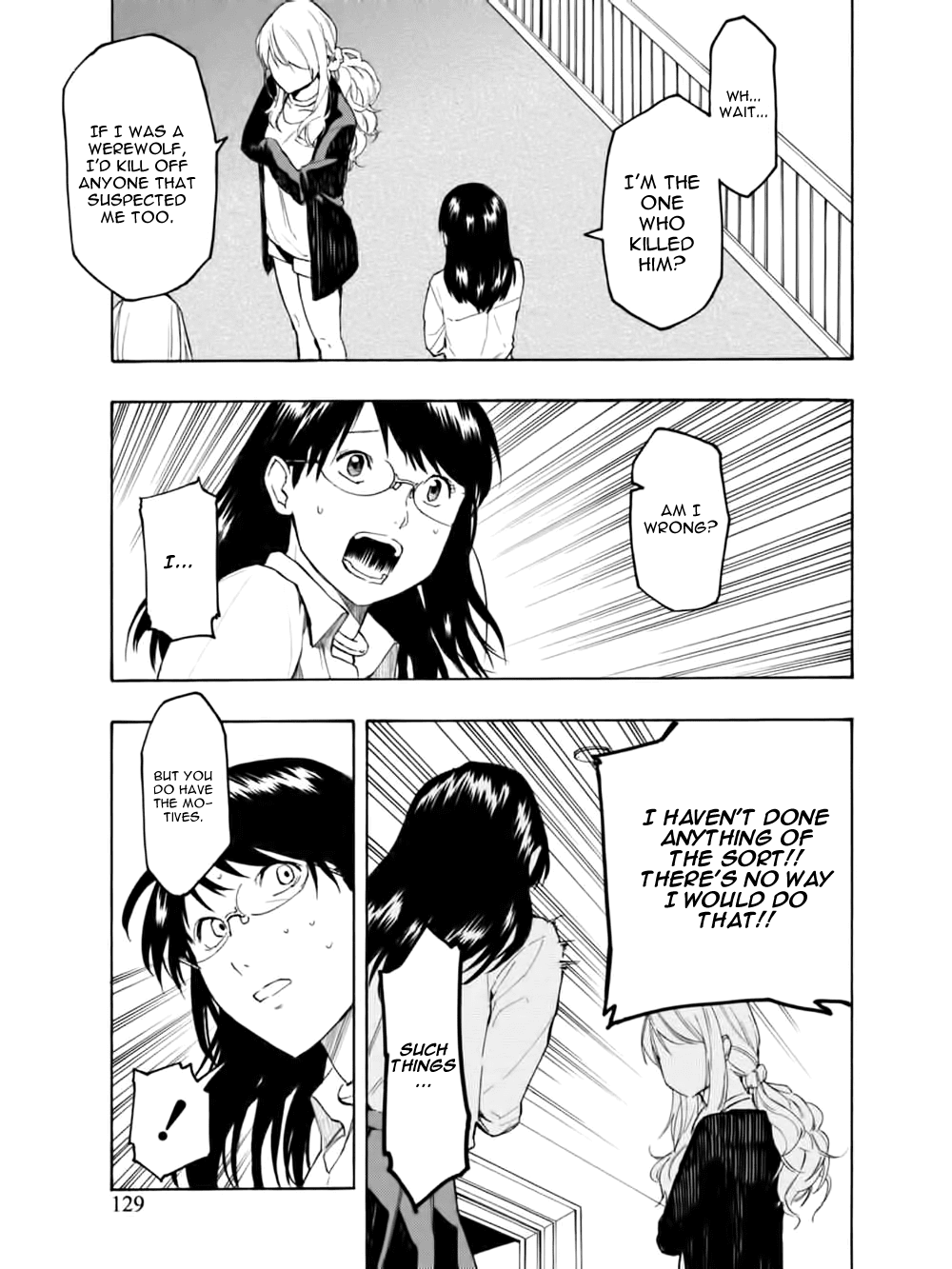 Jinrou Game Chapter 5.2 page 21 - Chapter 5 v2 : First Prey