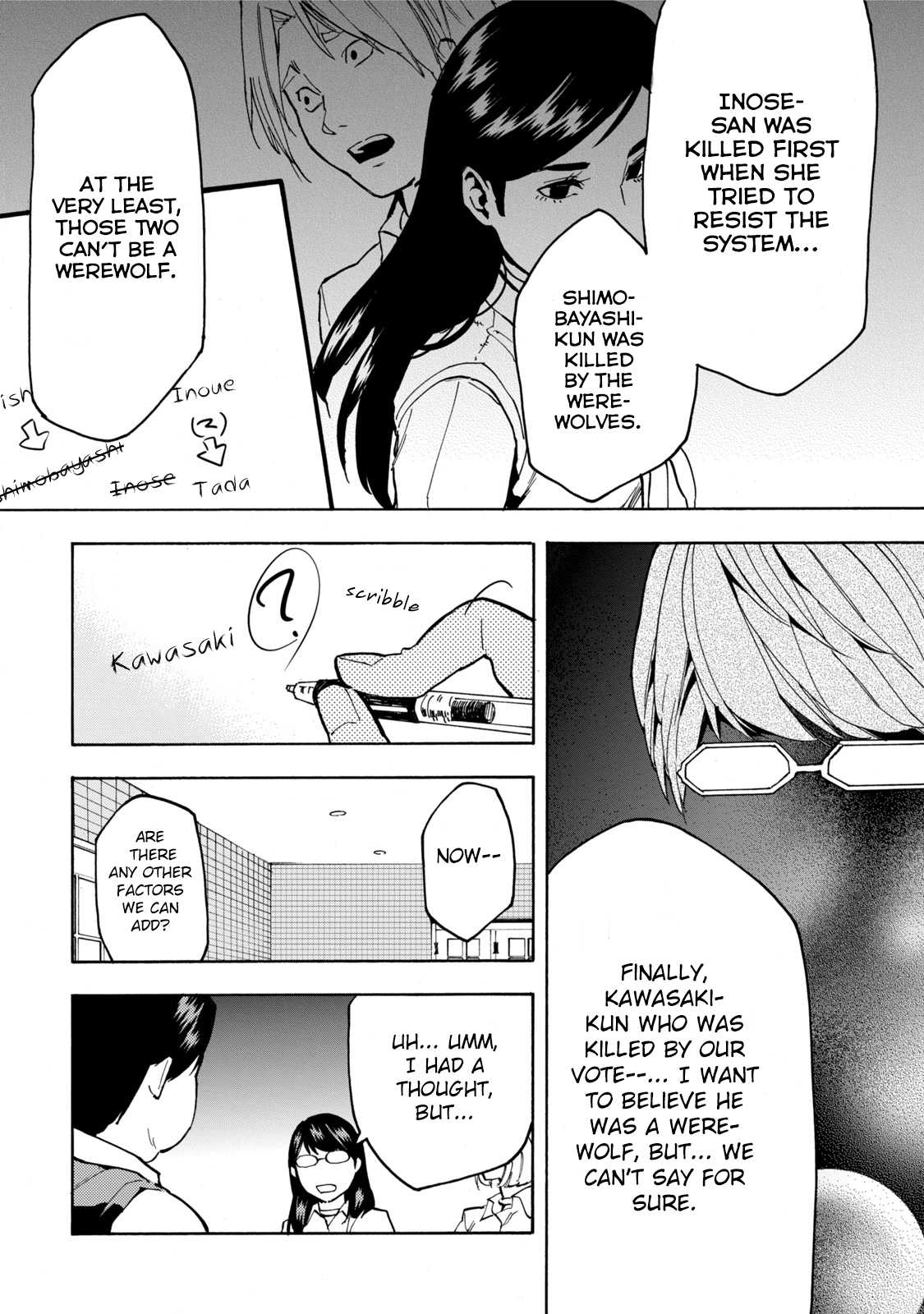 Jinrou Game Chapter 8 page 21 - Chapter 8