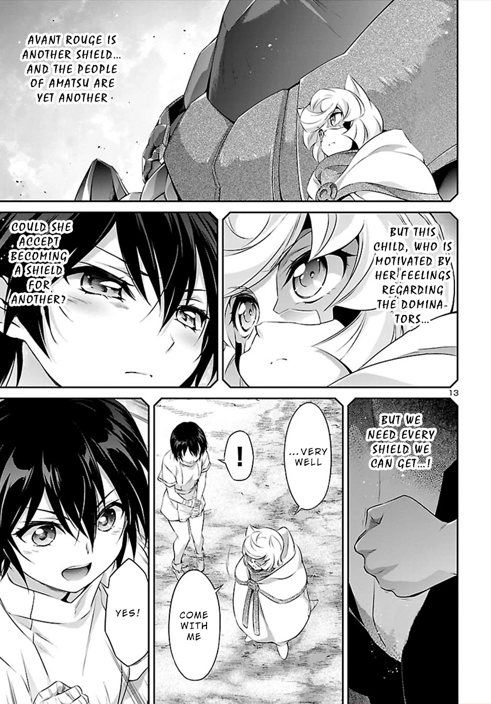 Jinrouki Winvurga Chapter 47 page 14 - Chapter 47: Shield Resolution