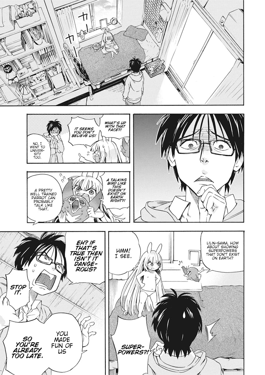 Jinrui o Metsubou Sasete wa Ikemasen Chapter 1 page 18 - Chapter 1: In the Past I Let a Goldfish Die in Two Days Anyway