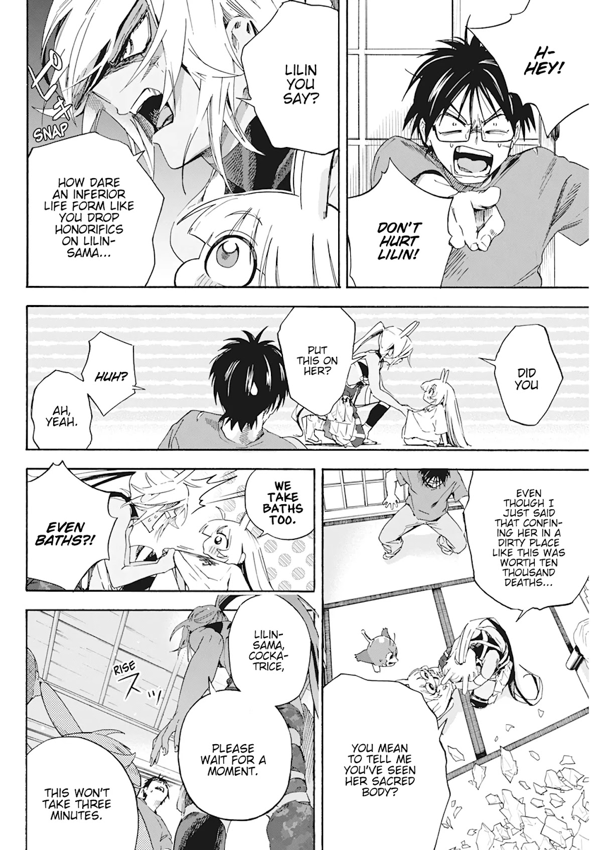 Jinrui o Metsubou Sasete wa Ikemasen Chapter 10 page 11 - Chapter 10: Listen to Me!