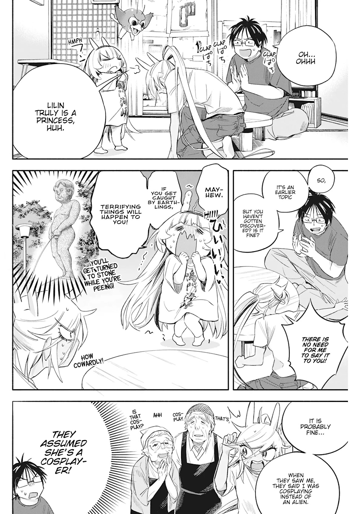 Jinrui o Metsubou Sasete wa Ikemasen Chapter 11 page 12 - Chapter 11: Seen as Someone Cringy...