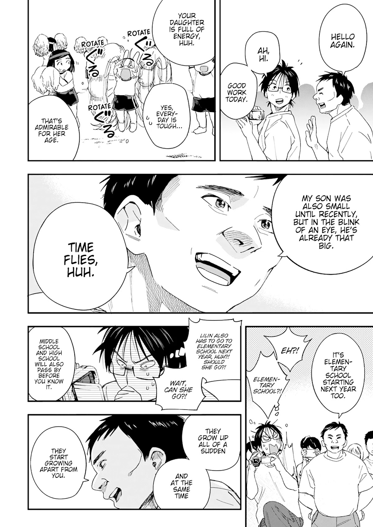 Jinrui o Metsubou Sasete wa Ikemasen Chapter 20 page 15 - Chapter 20: From Time to Time These Days