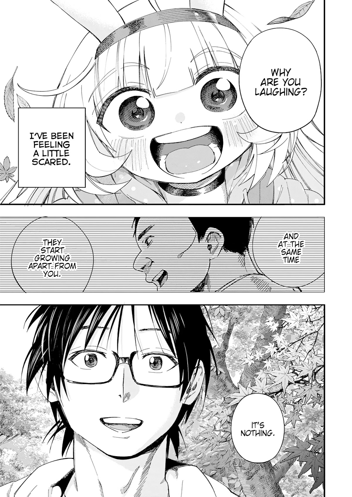 Jinrui o Metsubou Sasete wa Ikemasen Chapter 20 page 18 - Chapter 20: From Time to Time These Days