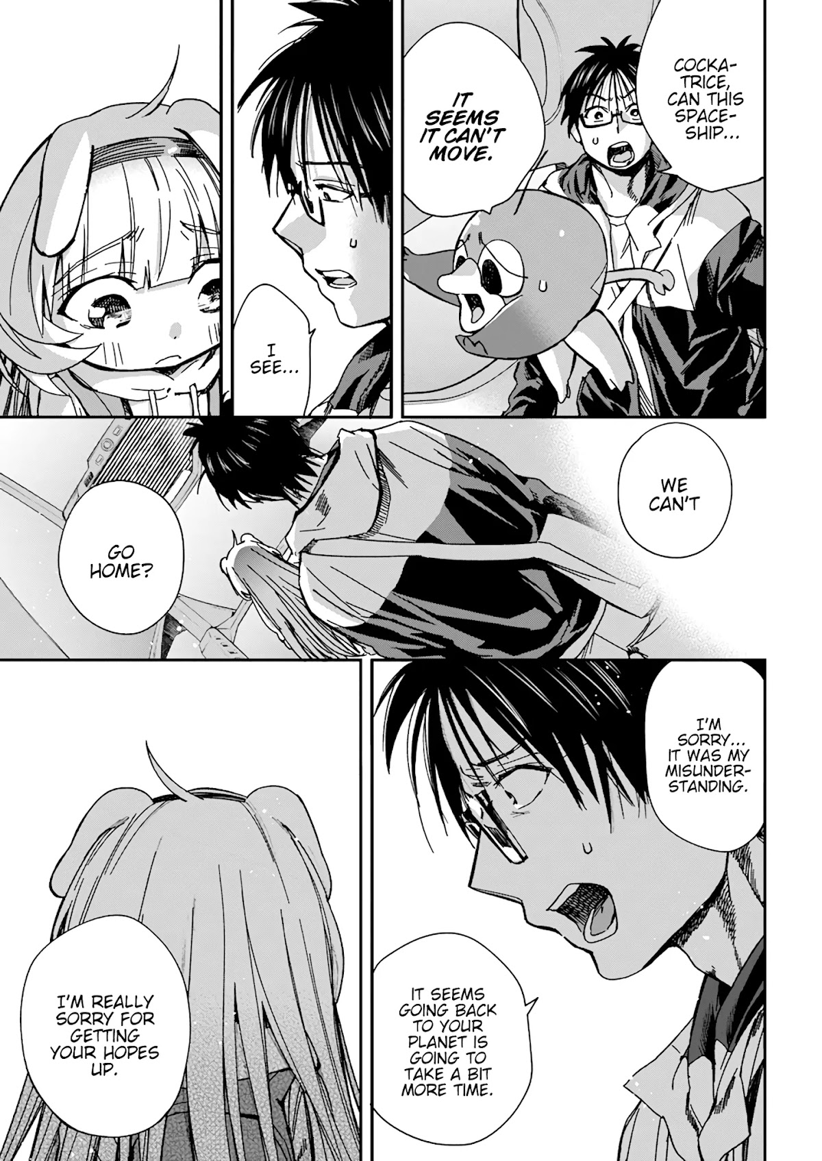 Jinrui o Metsubou Sasete wa Ikemasen Chapter 22 page 19 - Chapter 22: I'm an Earthling. For the Most Part...
