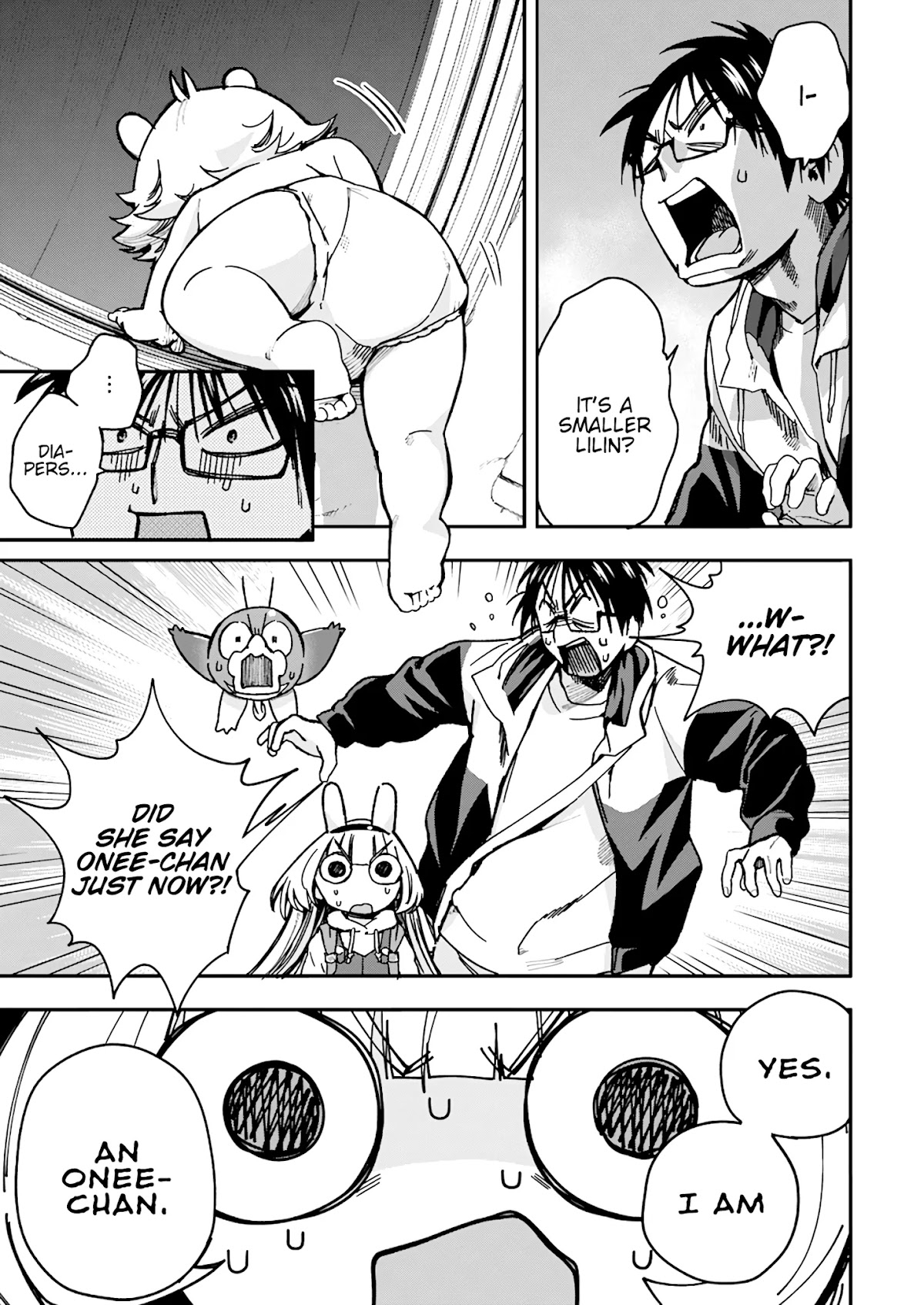 Jinrui o Metsubou Sasete wa Ikemasen Chapter 22 page 7 - Chapter 22: I'm an Earthling. For the Most Part...