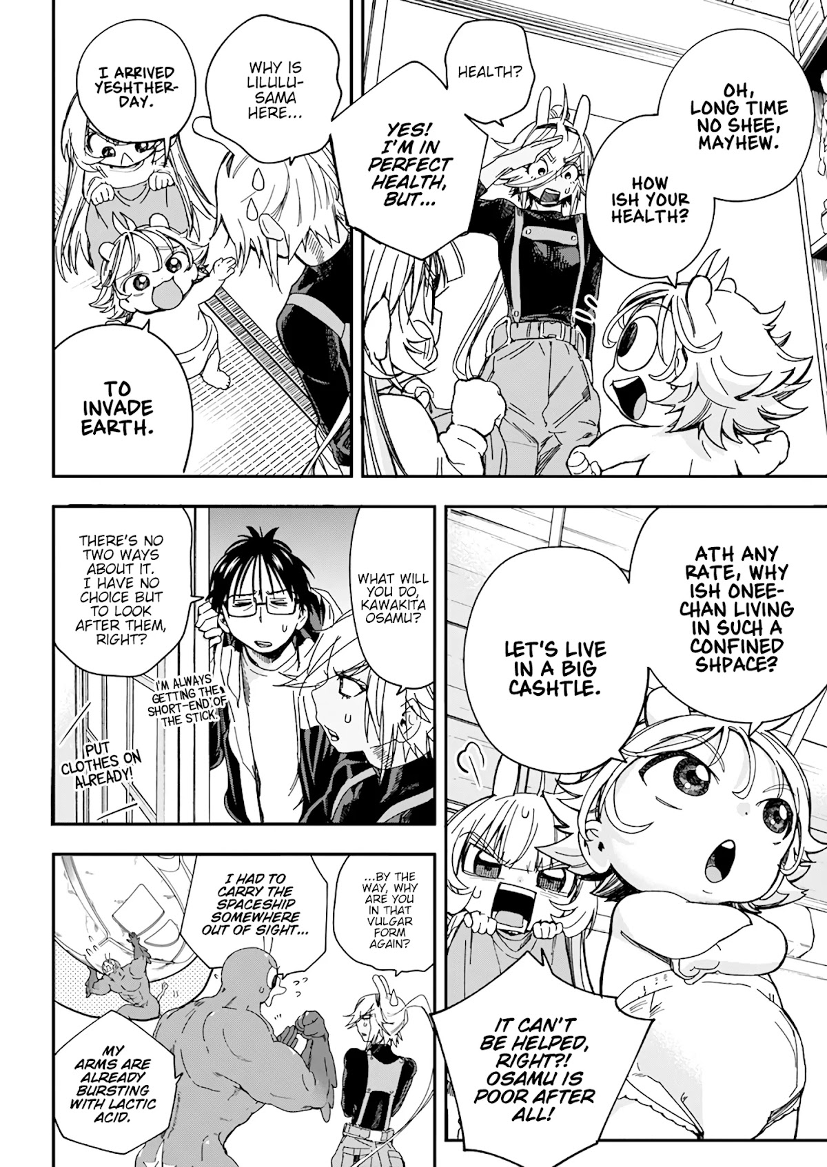 Jinrui o Metsubou Sasete wa Ikemasen Chapter 23 page 4 - Chapter 23: Since You're the Onee-chan