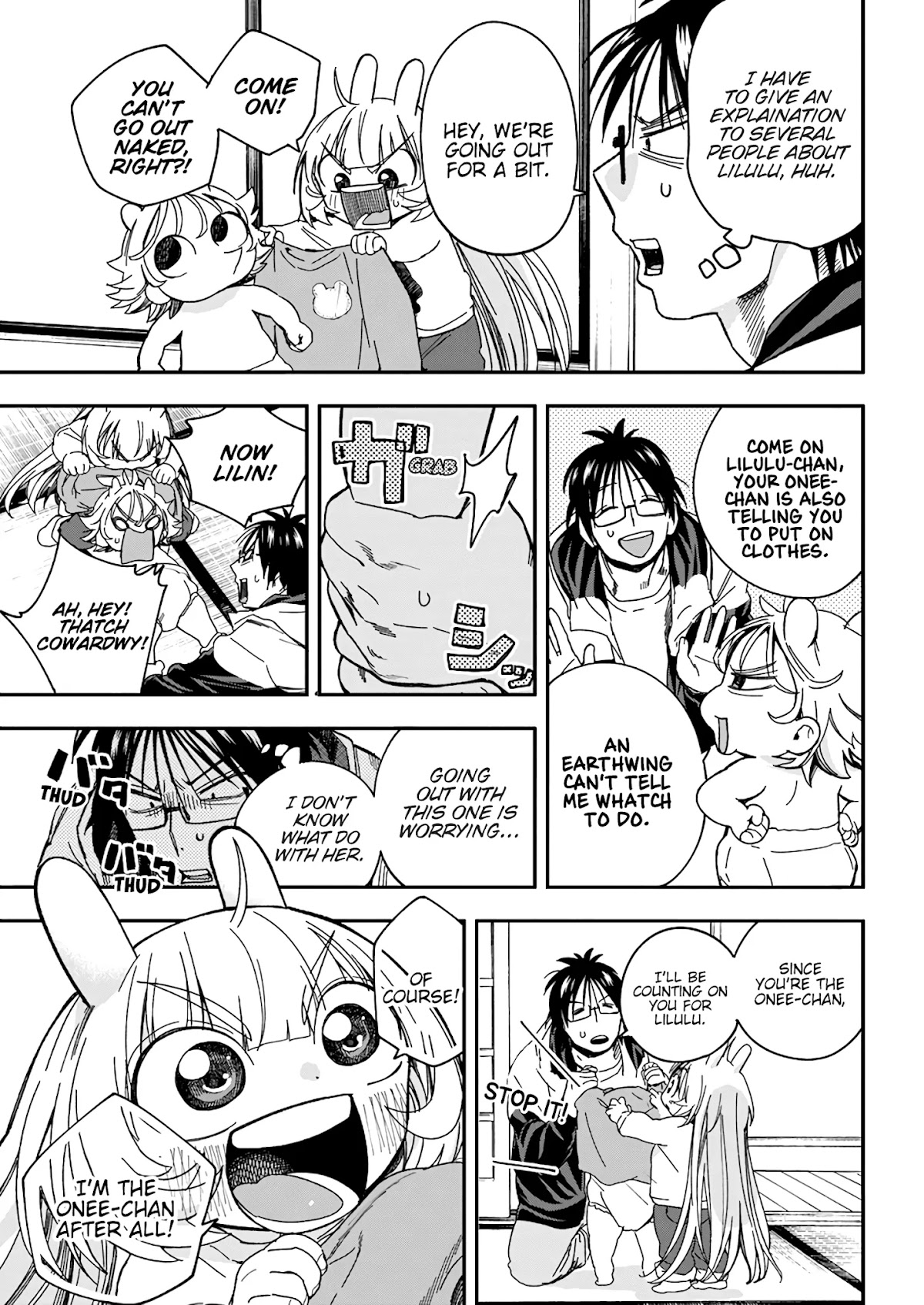 Jinrui o Metsubou Sasete wa Ikemasen Chapter 23 page 5 - Chapter 23: Since You're the Onee-chan