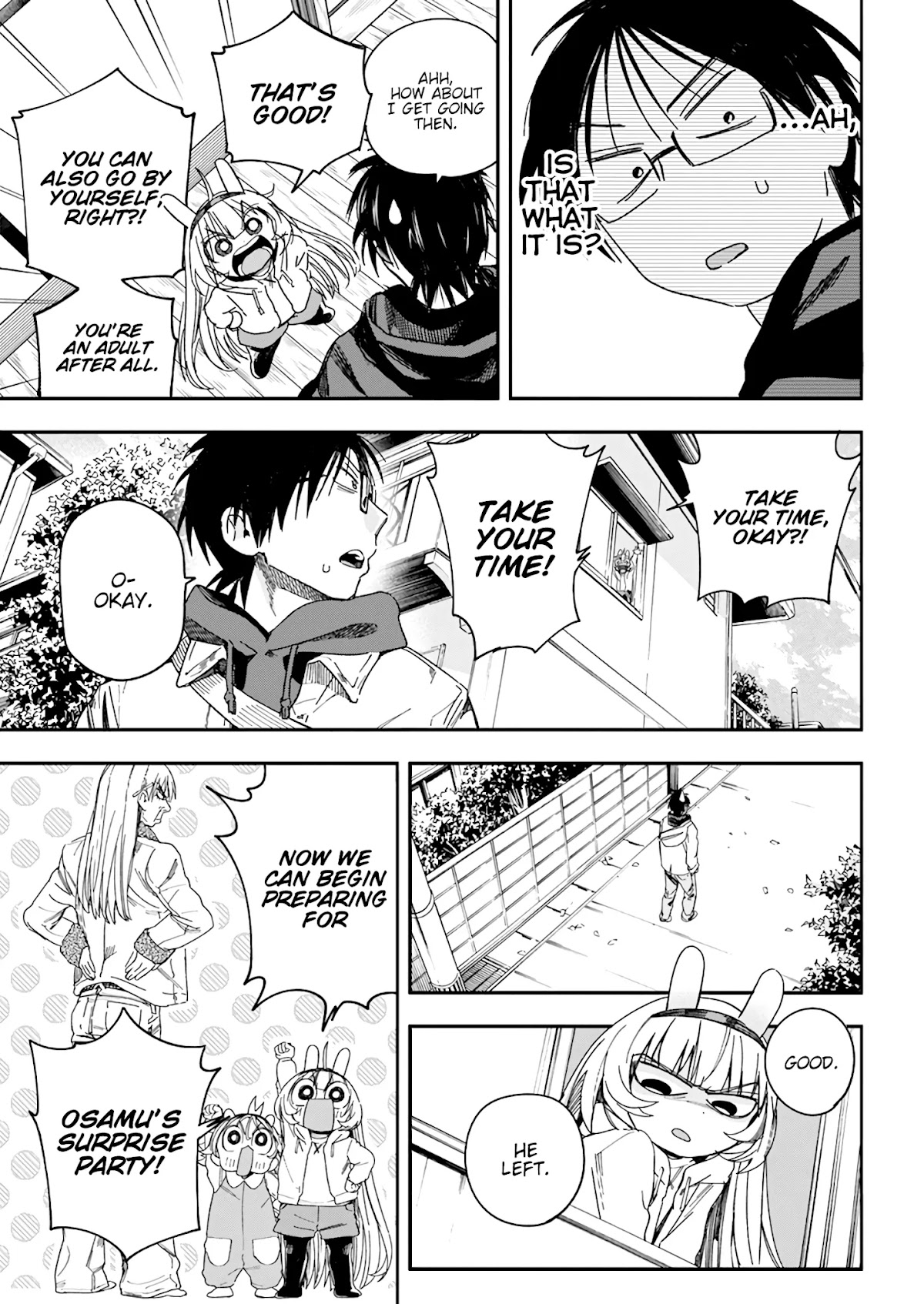 Jinrui o Metsubou Sasete wa Ikemasen Chapter 25 page 14 - Chapter 25: I Didn't Hear Anything at All