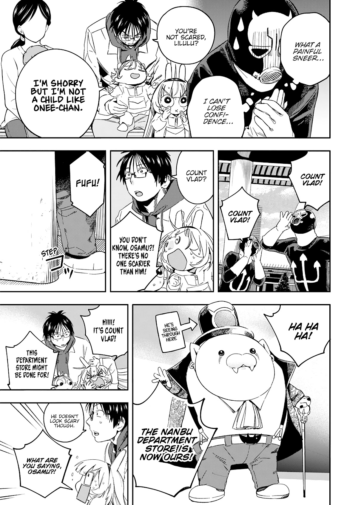 Jinrui o Metsubou Sasete wa Ikemasen Chapter 27 page 10 - Chapter 27: He's From My Generation