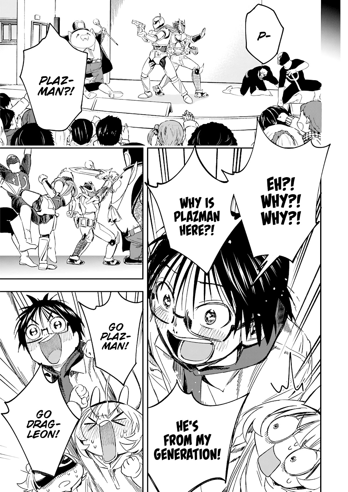 Jinrui o Metsubou Sasete wa Ikemasen Chapter 27 page 16 - Chapter 27: He's From My Generation