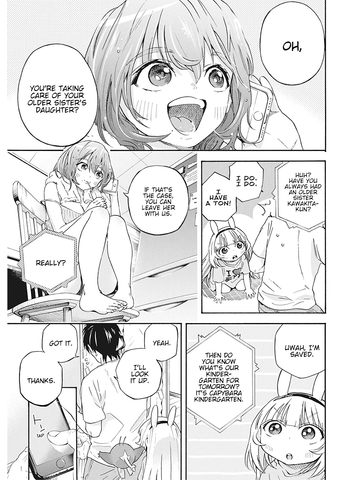 Jinrui o Metsubou Sasete wa Ikemasen Chapter 3 page 21 - Chapter 3: As the Daughter of My Older Sister Who's a Single Mother