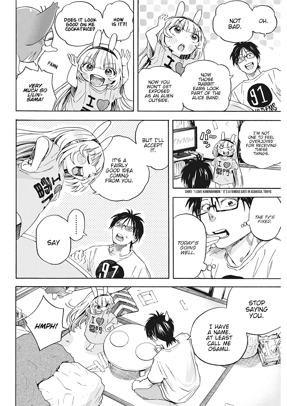 Jinrui o Metsubou Sasete wa Ikemasen Chapter 3 page 6 - Chapter 3: As the Daughter of My Older Sister Who's a Single Mother