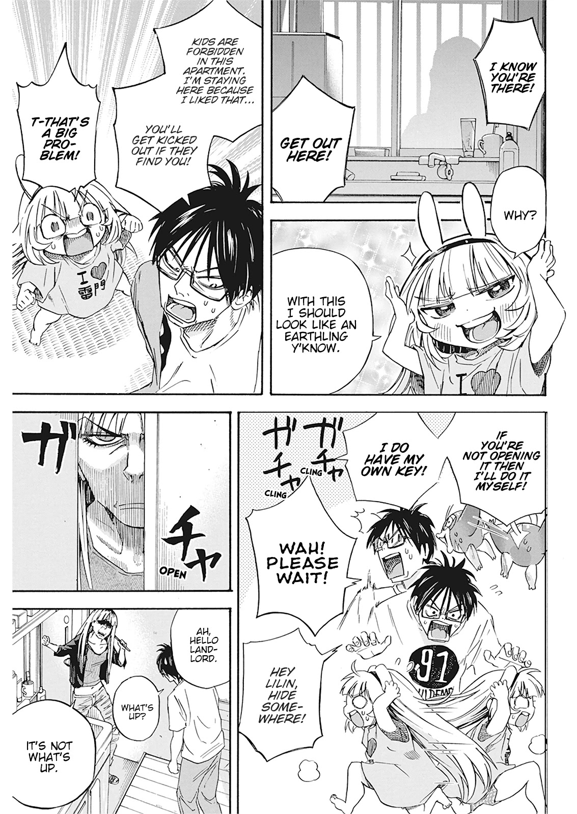 Jinrui o Metsubou Sasete wa Ikemasen Chapter 3 page 9 - Chapter 3: As the Daughter of My Older Sister Who's a Single Mother