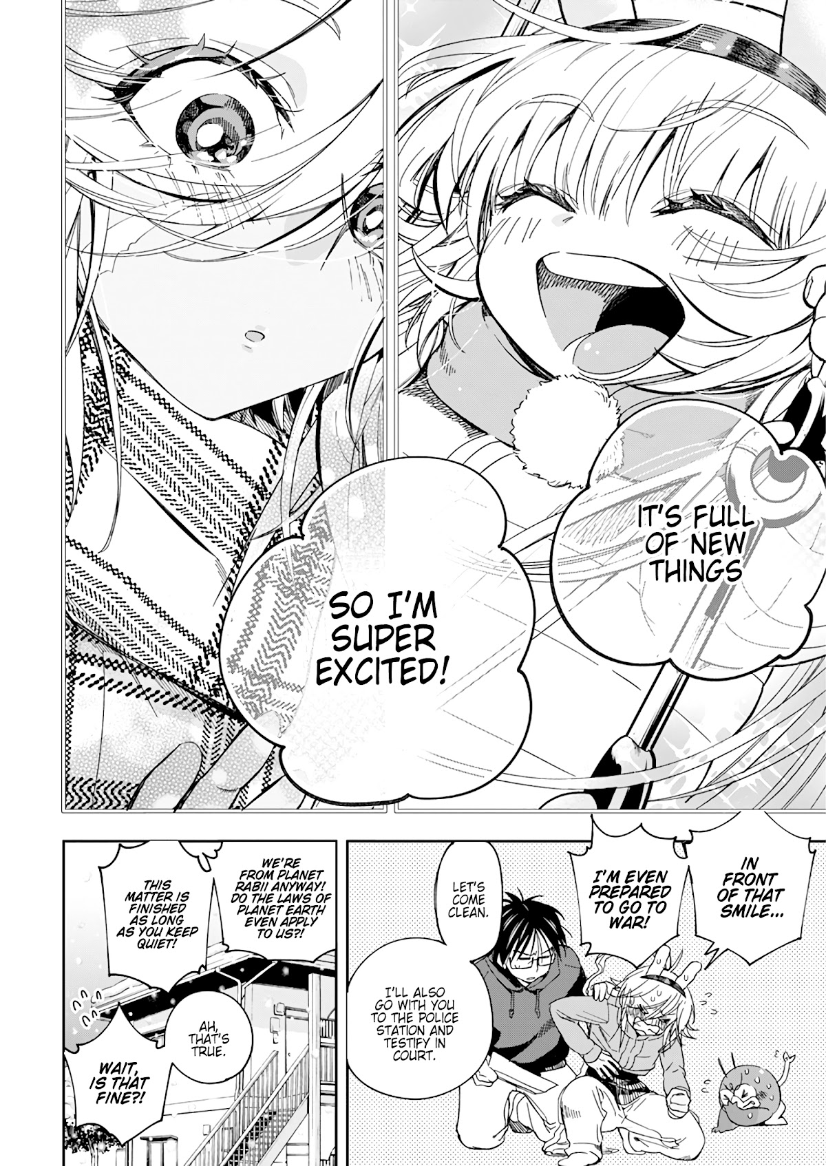 Jinrui o Metsubou Sasete wa Ikemasen Chapter 30 page 11 - Chapter 30: That's Totally a Crime