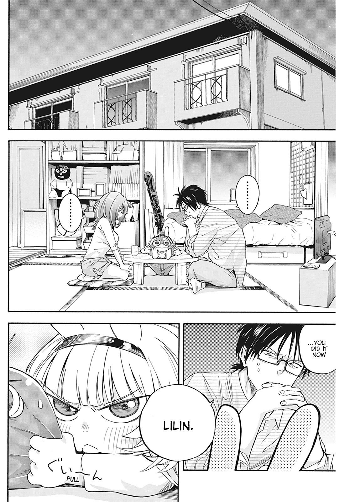 Jinrui o Metsubou Sasete wa Ikemasen Chapter 4 page 12 - Chapter 4: ...You Did It Now Lilin