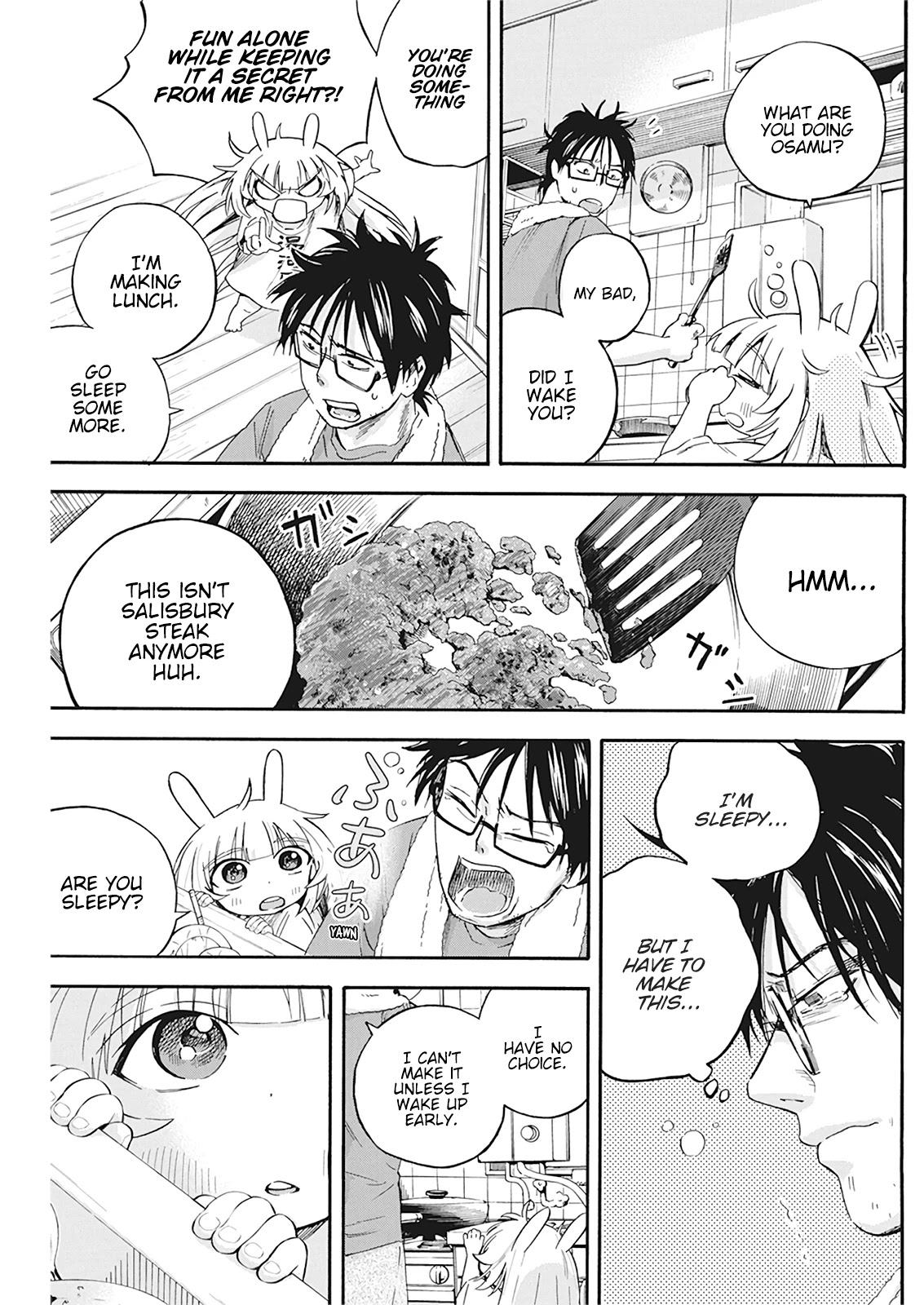 Jinrui o Metsubou Sasete wa Ikemasen Chapter 5 page 12 - Chapter 5: Ah, Chips Covered With Chocolate Huh