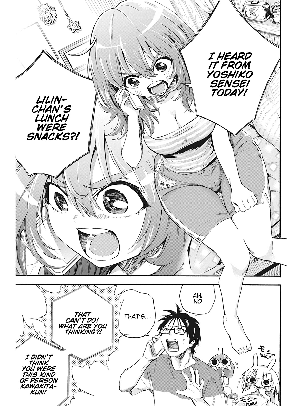 Jinrui o Metsubou Sasete wa Ikemasen Chapter 5 page 4 - Chapter 5: Ah, Chips Covered With Chocolate Huh