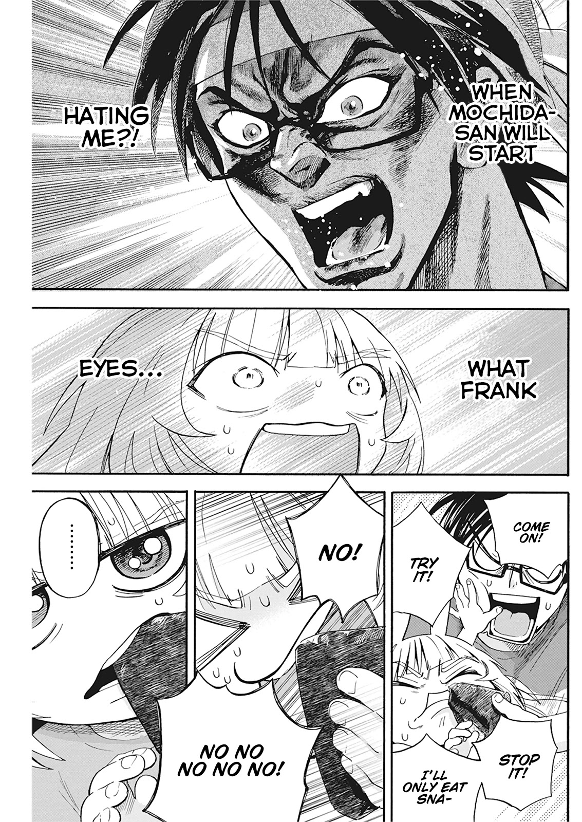 Jinrui o Metsubou Sasete wa Ikemasen Chapter 5 page 8 - Chapter 5: Ah, Chips Covered With Chocolate Huh