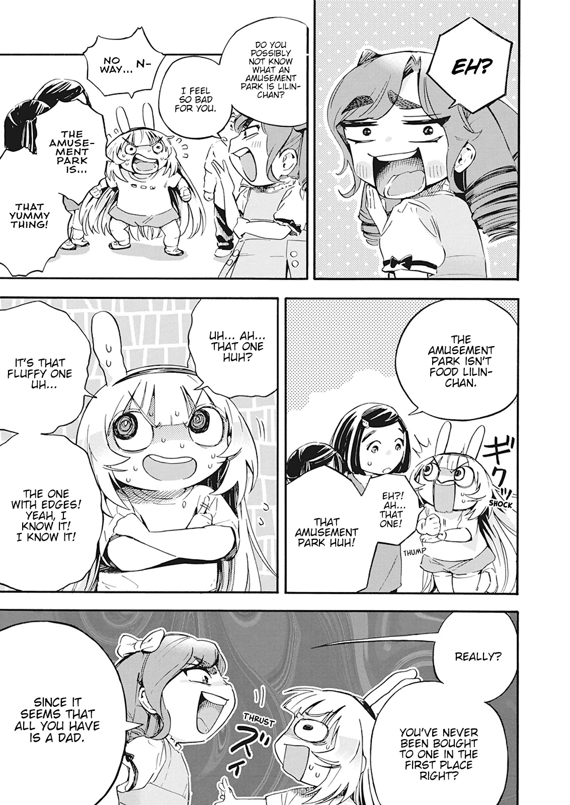 Jinrui o Metsubou Sasete wa Ikemasen Chapter 6 page 5 - Chapter 6: Uh... Hmm, I Think It's an Amusement Park?