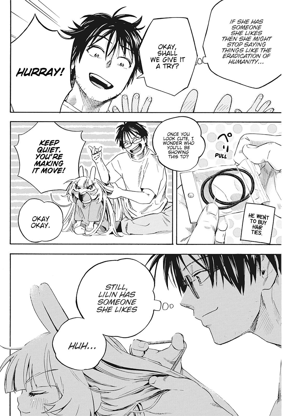 Jinrui o Metsubou Sasete wa Ikemasen Chapter 8 page 14 - Chapter 8: Aha