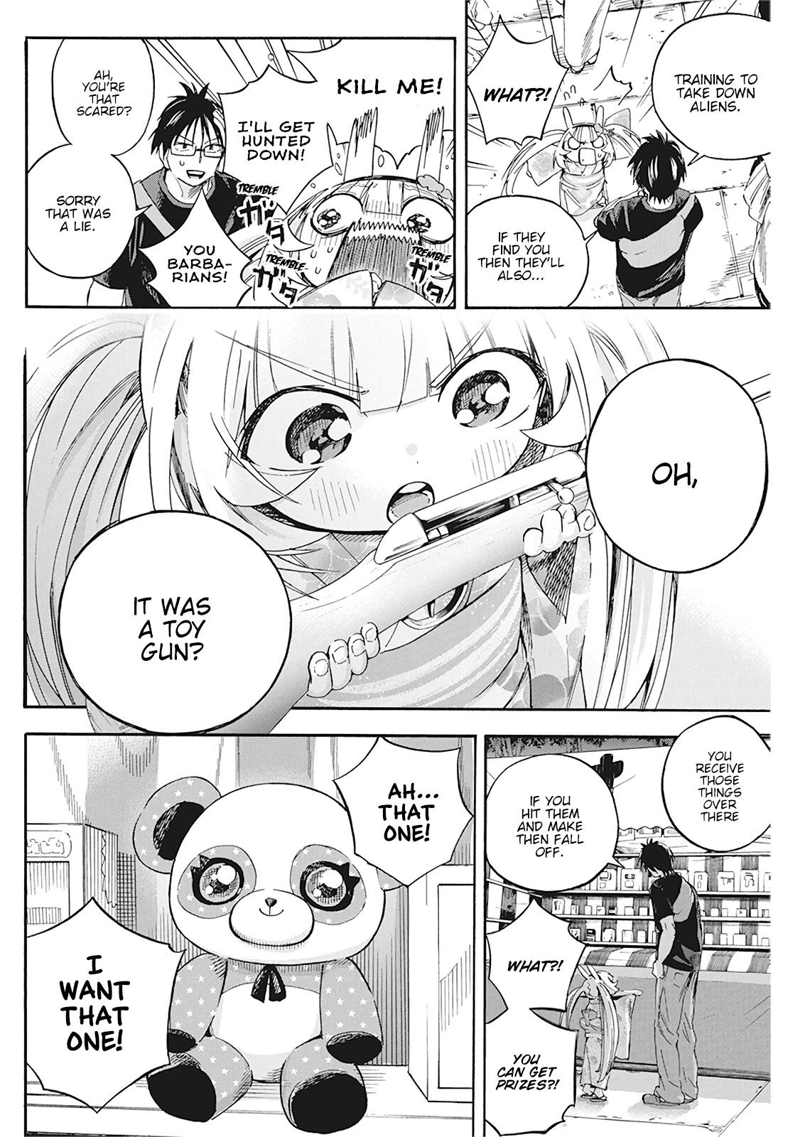 Jinrui o Metsubou Sasete wa Ikemasen Chapter 9 page 13 - Chapter 9: Because You Said You Wanted to See Fireworks