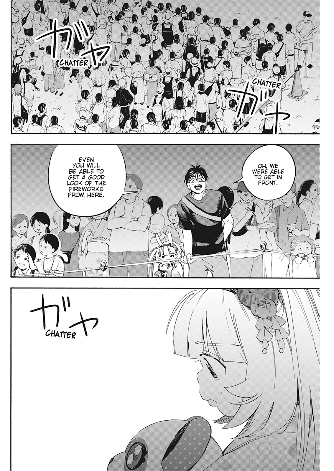 Jinrui o Metsubou Sasete wa Ikemasen Chapter 9 page 19 - Chapter 9: Because You Said You Wanted to See Fireworks