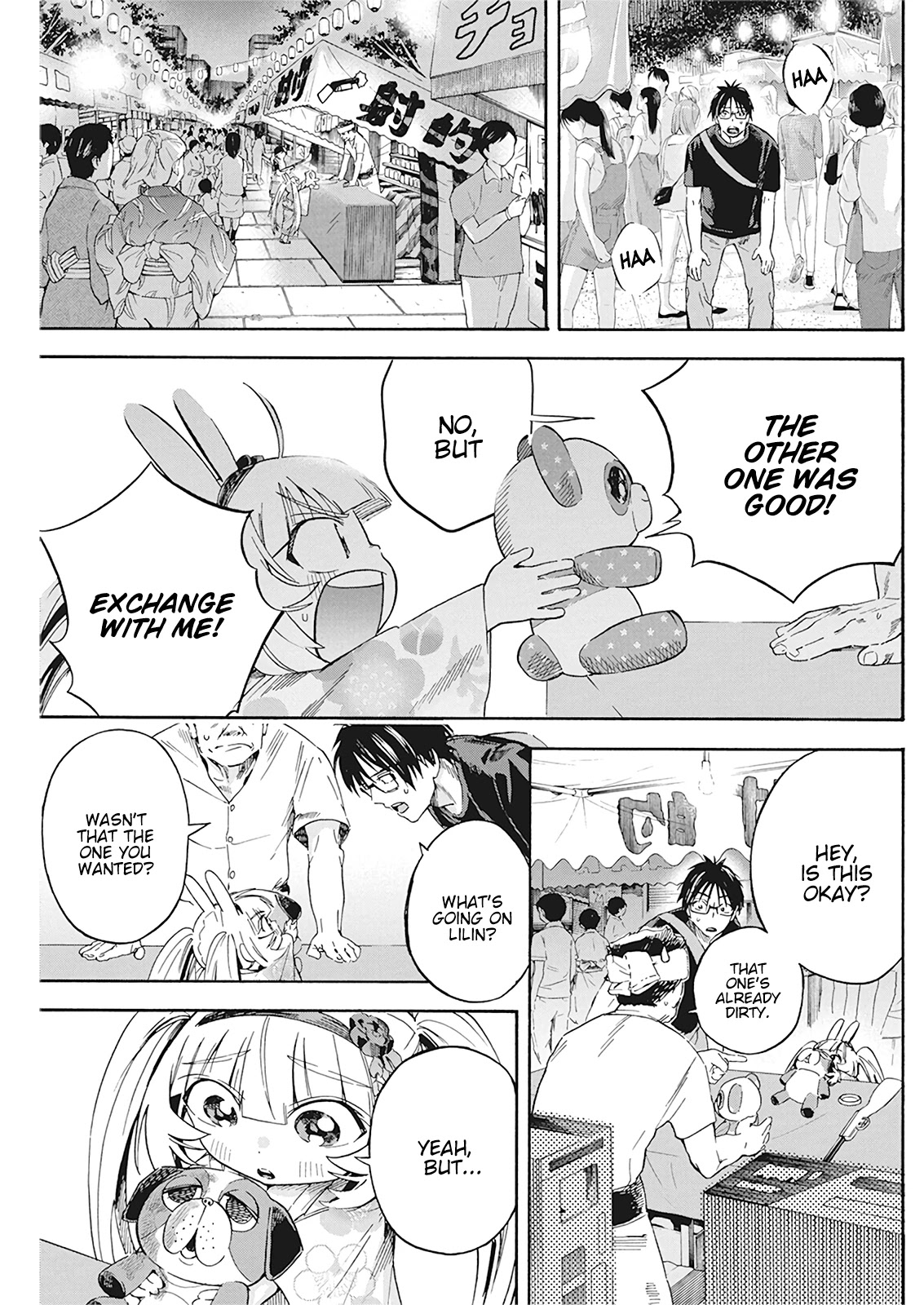 Jinrui o Metsubou Sasete wa Ikemasen Chapter 9 page 22 - Chapter 9: Because You Said You Wanted to See Fireworks