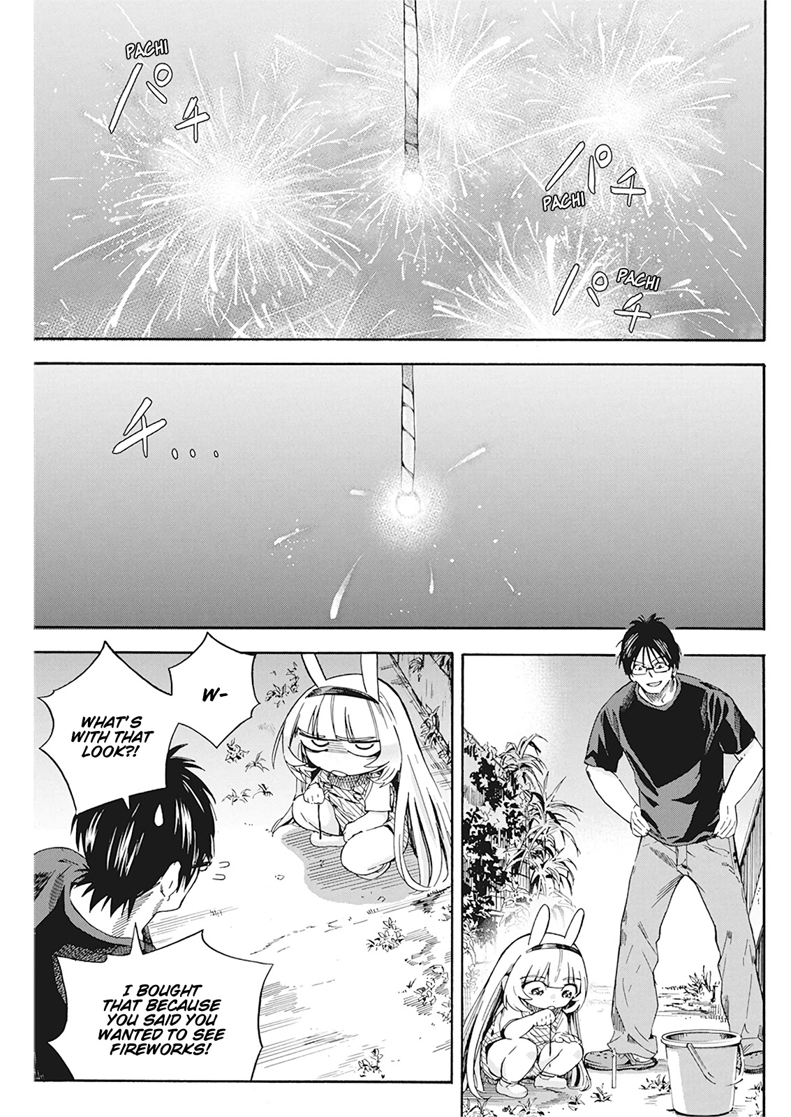 Jinrui o Metsubou Sasete wa Ikemasen Chapter 9 page 4 - Chapter 9: Because You Said You Wanted to See Fireworks