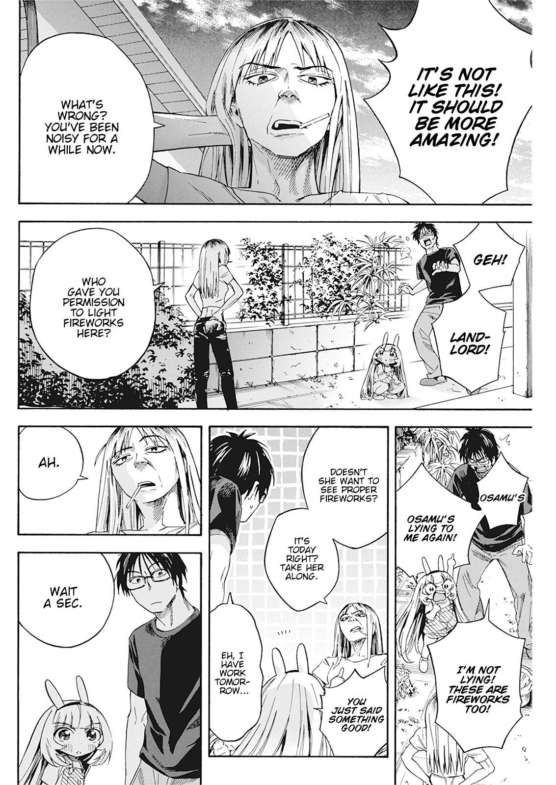 Jinrui o Metsubou Sasete wa Ikemasen Chapter 9 page 5 - Chapter 9: Because You Said You Wanted to See Fireworks