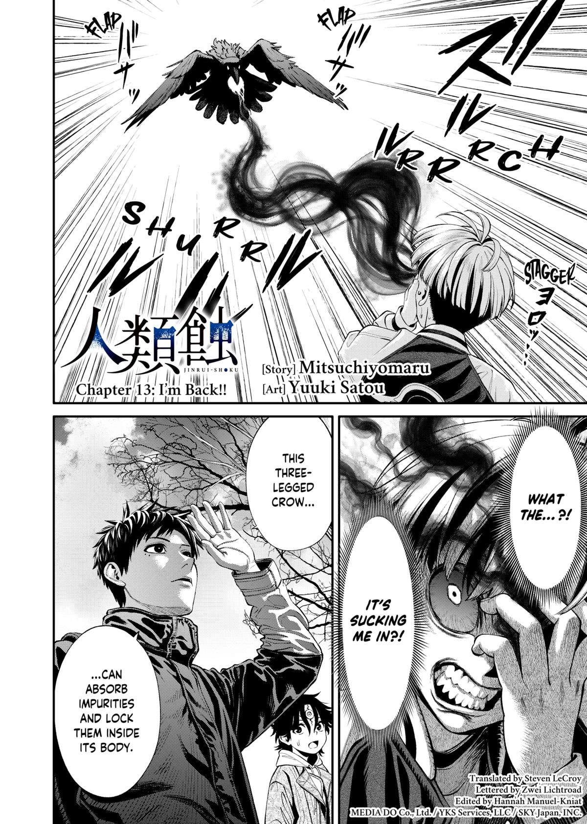 Jinrui-Shoku: Blight of Man Chapter 13 page 2 - Chapter 13